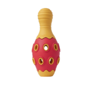 Bowling Pin-Durable Chew and Treat Holder