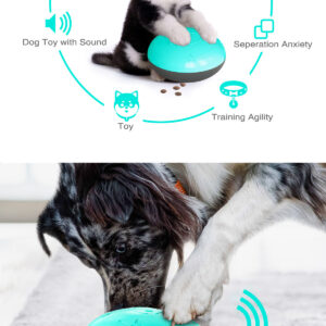 Interactive Saucer Treat and Food Dispenser